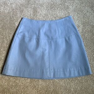 Free People leather mini skirt Women’s size Small
